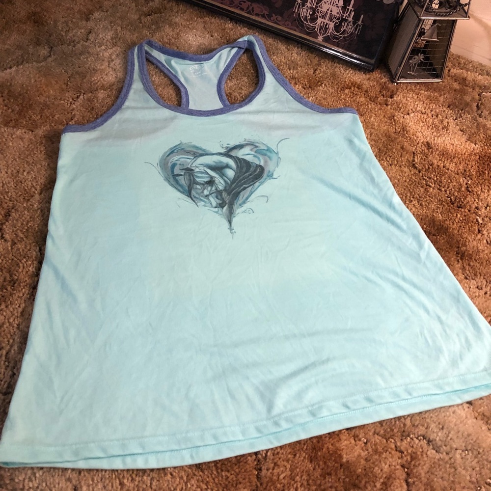 Horse Tank top Custom Designed Medium NEW